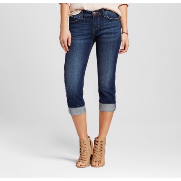 Simply Vera Vera Wang Denim - Vera Wang Cropped Jeans 6